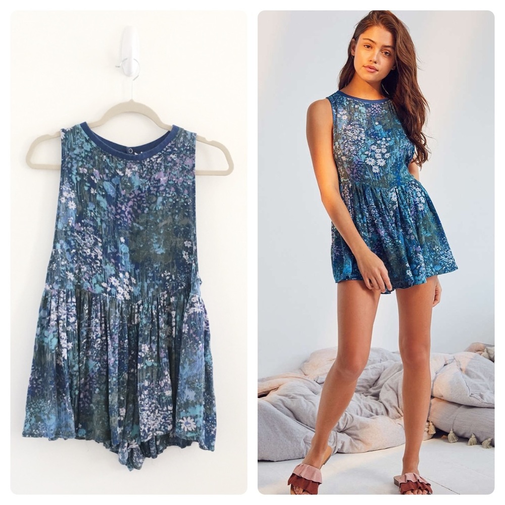 Out from Under Floral Reagan Flowy Romper